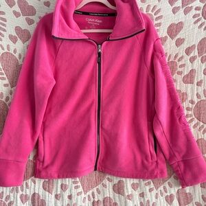 Calvin Klein Pink Fleece Jacket